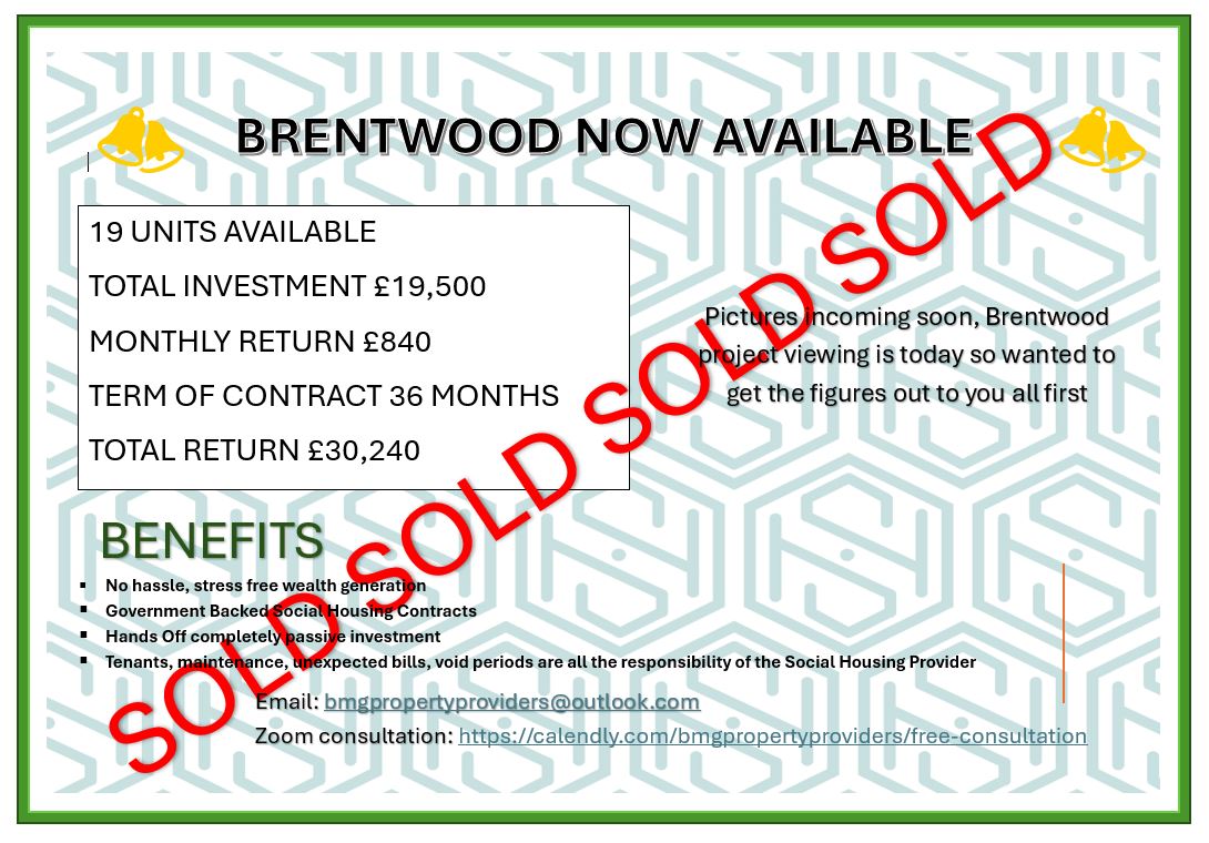 Brentwood deal SOLD